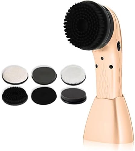 Electric Shoe Polisher Kit - Automatic Shine Machine with Multiple Brush Heads - Quick and Easy Cleaning Solution for Leather Shoes, Bags, Car Seats, and Sofas