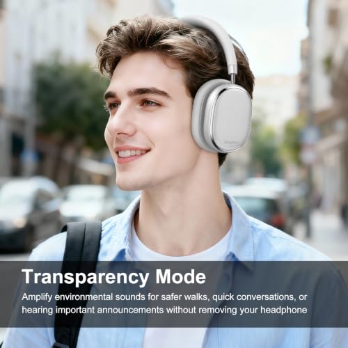Srhythm NiceComfort 95 Hybrid Noise Cancelling Space Silver - Image 5