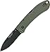 Ka-Bar Dozier Hunter Thumb Stud Folding Blade Knife -KB-4062FG , Foliage Green