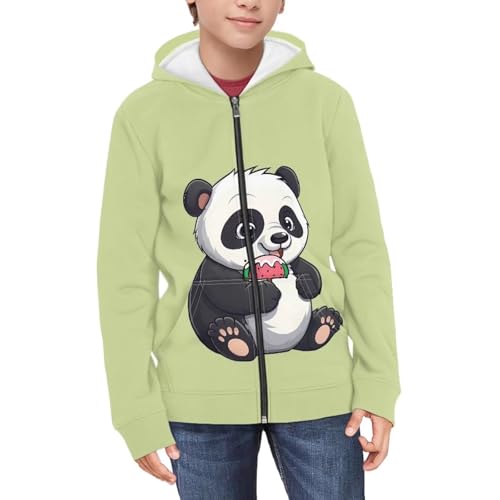 Boys Girls Cute Zip Up Hoodie Spring Fall Long Sleeve Casual Hoodies Coat With Pockets3