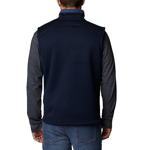Columbia Men's Sweater Weather Vest, Collegiate Navy Heather, Small2