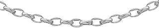 Carissima Gold Damen Oval Hollow 3.5 mm Belcher Halskette 9k (375)