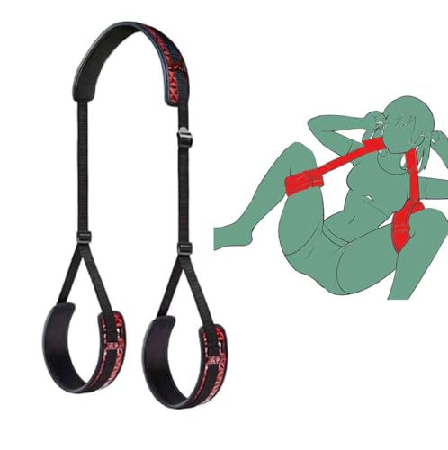 Bondaged Kits Adult Bed Restraint Sex Bonding Straps for Couples Adjustable Wrist Ankle Cuffs Sex Hand Ties for Adult Play Leg Spreader Bar Hand Cuff Sex Restraining Set for Bedroom Toys Women Sweater