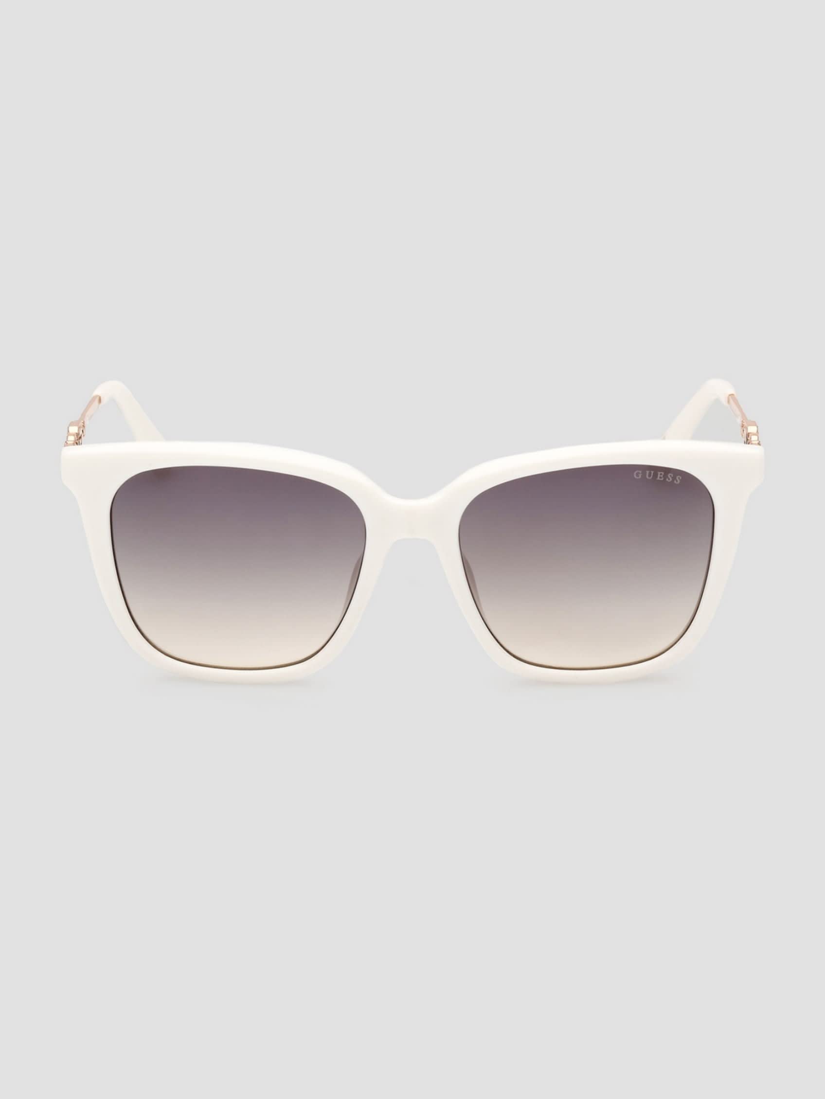 Guess Women's White Gu7886 Sunglasses