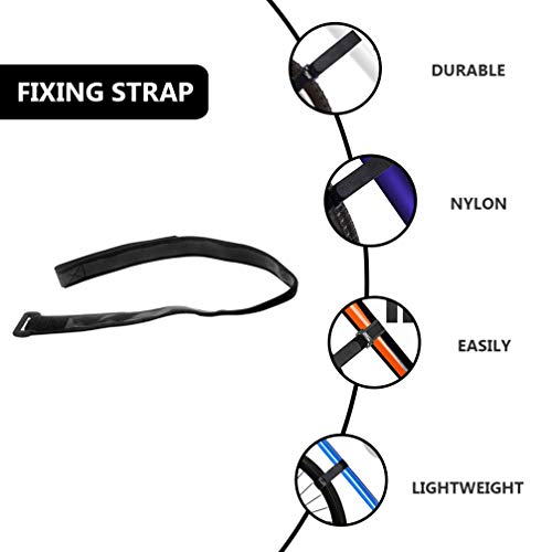 BESPORTBLE 4 peças de rodas de bicicleta, tiras ajustáveis para bicicletas, tiras estabilizadoras im