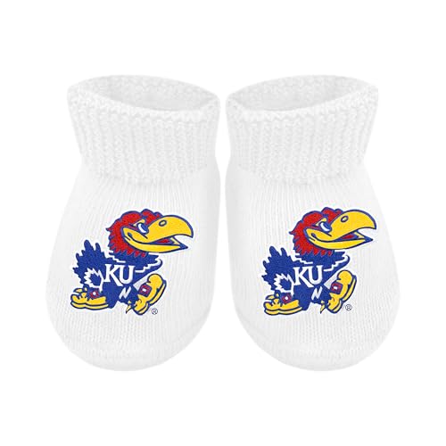 Image of Creative Knitwear College Baby Bootie Sock - Team Logo, Multiple Colors, for Boys & Girls (Newborn - 6 Months)