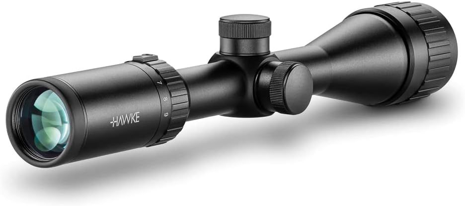 Hawke Hunting Precision H2 Optics Fast Focus Mil Dot Reticle Vantage 3-9x40 AO Riflescope, 14123