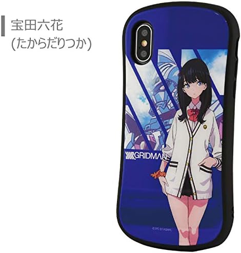 Amazon カラー 宝田六花 Iphonexs Iphonex Ssss Gridman グリッドマン ハイブリッド ガラス ケース カード収納 キャラクター 宝田六花 新条アカネ ロゴ グッズ カバー ソフト ソフトケース ハード ハードケース アイフォン Iphone Xs X テン テンエス スマホケース