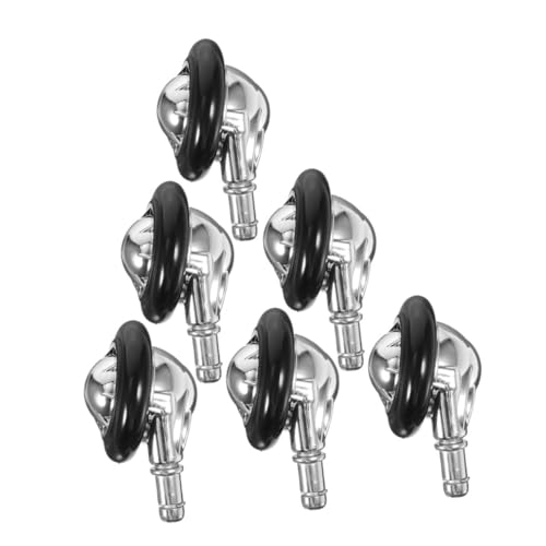 DOITOOL 6pcs Heavy Duty Casters Furniture Wheels for Office Chair Wheels Replacement Without Brake for Home Chair Hard Floor