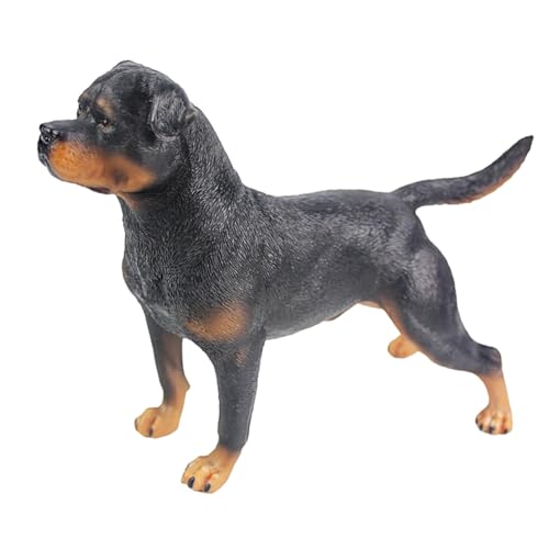 Figurine plastique de chien debout Gatuida pour décoration de bureau enfant