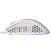 Produktbild EQEOVGA D10 RGB Leichte Gaming-Maus Mit Leichter Wabenschale, PMW3325 10000 DPI optischer Sensor,Ultraleichtes Ultraweave Kabel(weiß)