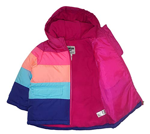 Image of OSHKOSH B'GOSH Girls' Ski Jacket and Snowbib Snowsuit Outfit