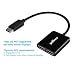 gofanco DisplayPort to 2 DisplayPort MST Hub - DisplayPort 1.2 to 2 Displayport Splitter, 2 port DisplayPort Multi Stream Transport Hub, for Windows PCs, Eyefinity Compatible (DPMST2DP)