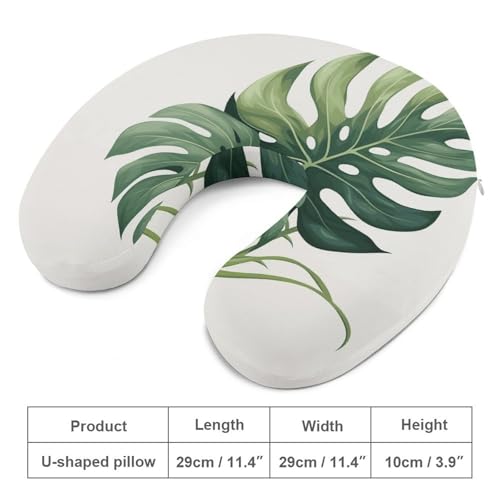 Almohada de viaje U-Shaped espuma viscoelástica 30x25 cm miniatura 2