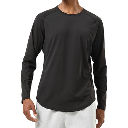 Long Sleeve Shirts for Men Workout UPF 50+ UV Sun Protection Shirt Quick Dry Athletic Tshirt Hiking Fishing Gear 2025