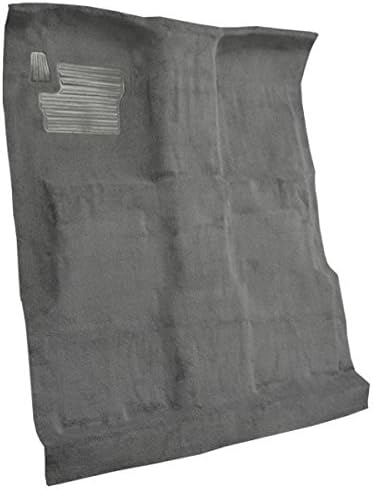 Miniatura 2 de Alfombra automotriz compatible con camioneta Ford de cabina extendida 1999 a 2003, F150 Super Cab (8019-gris niebla pelo de corte de felpa gris)