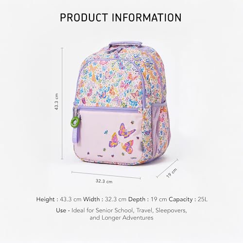 Image of ZOOKEEPER School Bag for Boys & Girls 8-10 Years Lightweight, Water Resistant Kids Backpack for School & Travel Spacious, Durable, Premium YKK Zippers Comfortable Design (Large, 25L)