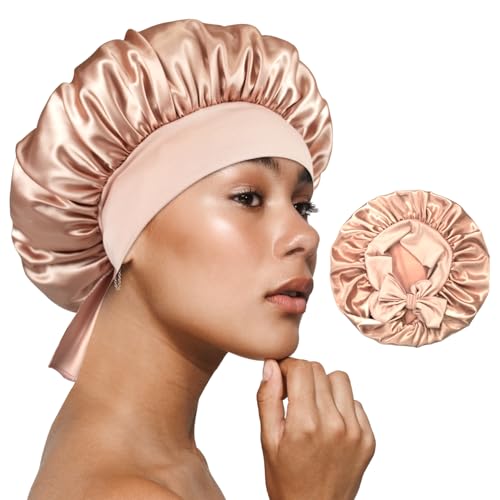 Petit bonnet en satin de soie douceur et confort