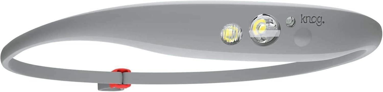 KNOG Quokka Rechargeable Headlamp - Lightweight, Waterproof USB Rechargeable Silicone Headlamps for Adults with 4 Lighting Modes (Cool Lime), One Size (KNQU313) : Sports & Outdoors