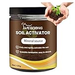 Soil Activated, 2025 New Organic Soil Activator & Plant Fertilizer for Raised Garden Beds&Grass&Potting Mix, Multifunctional Soil Revitalizer House Plant Soil for Flowers Plant Promote Rooting (120g)