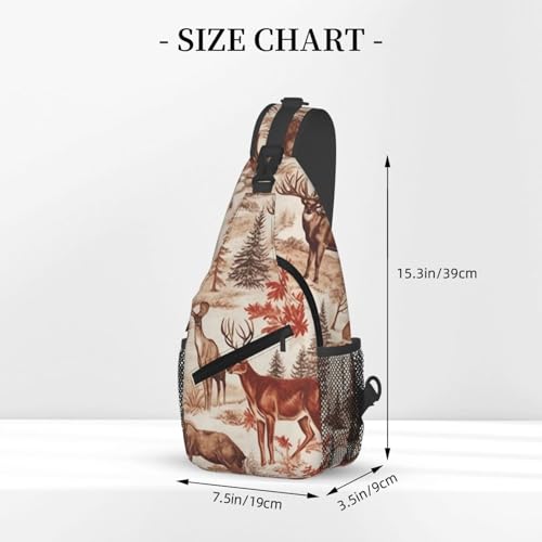 Bolso Sling para Mujeres y Hombres con Diseño Animal miniatura 2