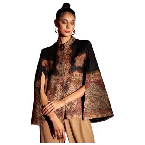 Zamour Ethnic Cape Jacket for Women Cover