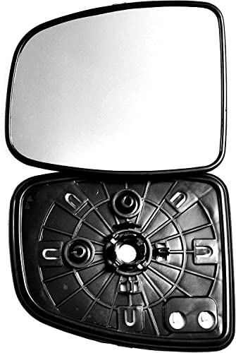 RC Replacement Wing Mirror Glass for Jazz and City 2013 2014 2015 2016 2017 2018 2019 models Heated Mirror (Left Hand Side - UK Passenger Side)