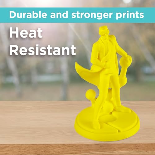Image of Polymaker Neon ABS Filament 1.75mm, Neon Yellow 3D Printer Filament 1.75mm Heat Resistant 1kg - UV Reactive ABS 3D Printing Filament 1.75mm, Strong & Durable, Dimensional Accuracy + /- 0.03mm
