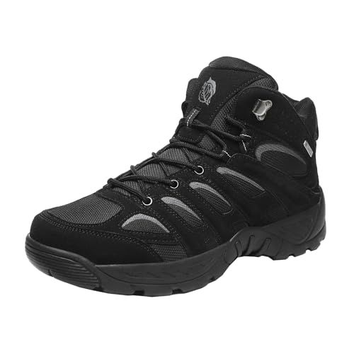 Smilice Botas de Combate de Entrenamiento Ligeras y Transpirables para Hombre