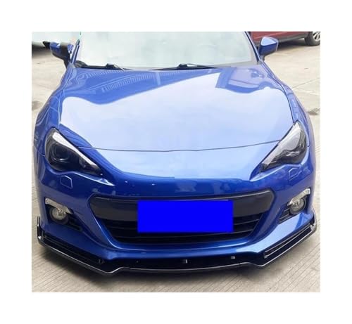 Lèvre de pare-chocs avant Toyota GT86 fini noir brillant spoiler aérodynamique