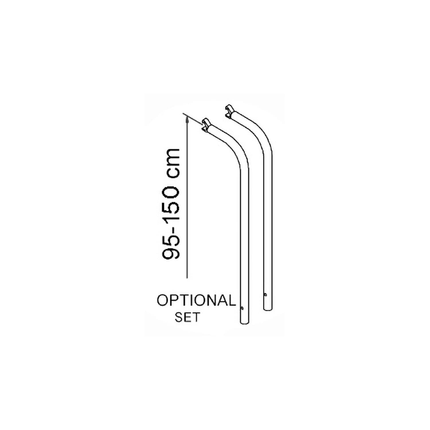 Verlängerungs-Set für Fahrradträger Thule Lift