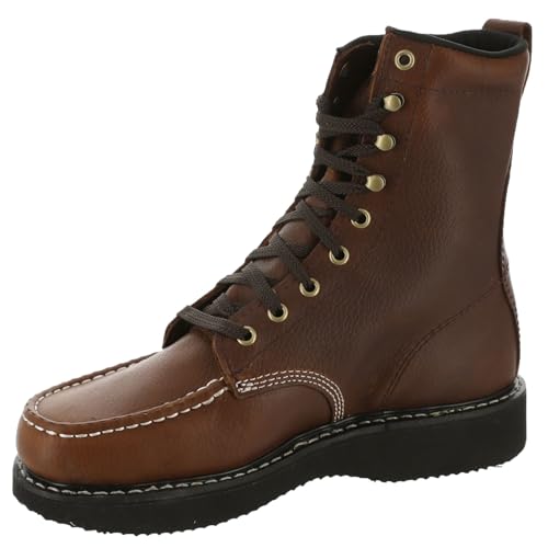 Fin 38 Feather Mens 8 LaceUp 10 4E US Brown4