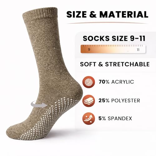 Image of Yacht & Smith Mens and Womens Thermal Winter Socks, Warm Cold Resistant Bulk Pack