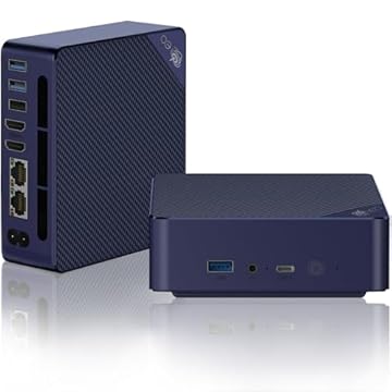 Beelink Mini PC EQ13, Intel Alder Lake-N100 de 12ª geração até 3,4 GHz (4C/4T), 16G DDR4 RAM/500GB PCIe3.0 SSD Mini computador, suporta tela dupla 4K/WiFi6/BT5.2/USB 3.2/LAN dupla/casa/escritório,