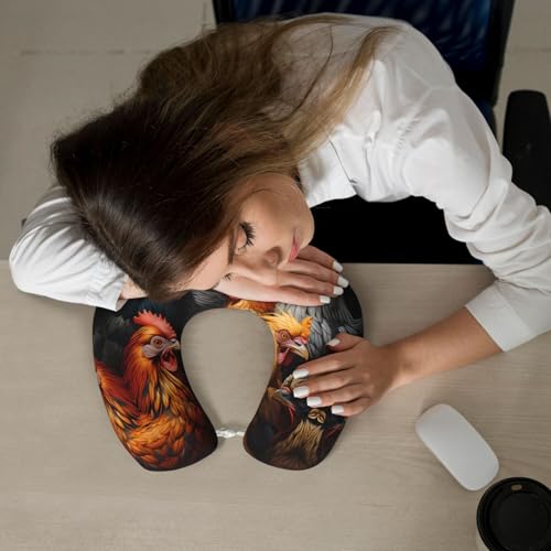 Almohada Memory Foam de Viaje U-Shape Lavable miniatura 6