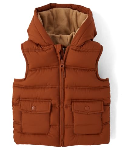 Image of Gymboree Baby Boys' and Toddler Zip Up Puffer Vest