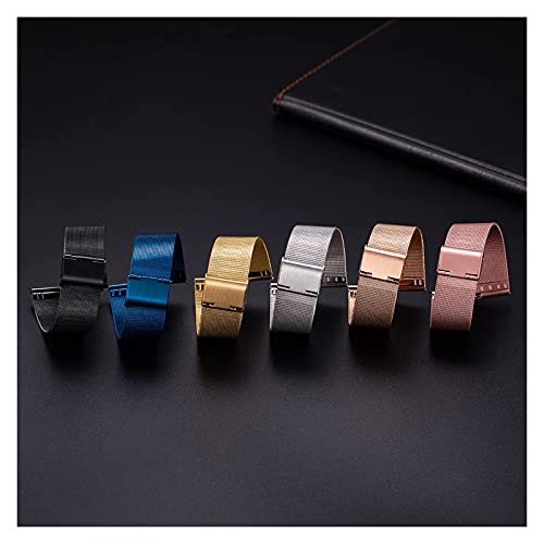 Correa de repuesto para reloj de acero inoxidable de 22mm 5