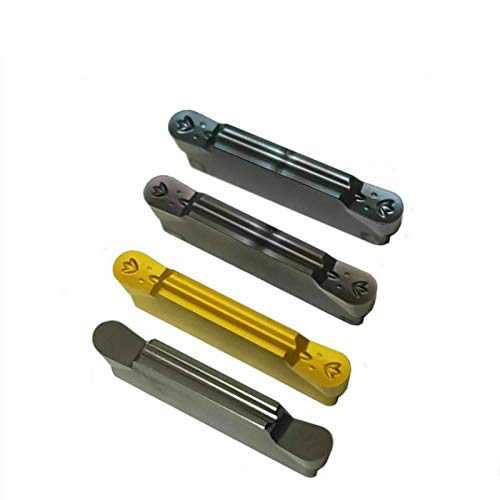 10 P MRMN200-G LDA CNC-Werkzeuge Nuten-Hartmetall-Einsatz für MGIV R/MGEHR Nutschneiden für P.M.K