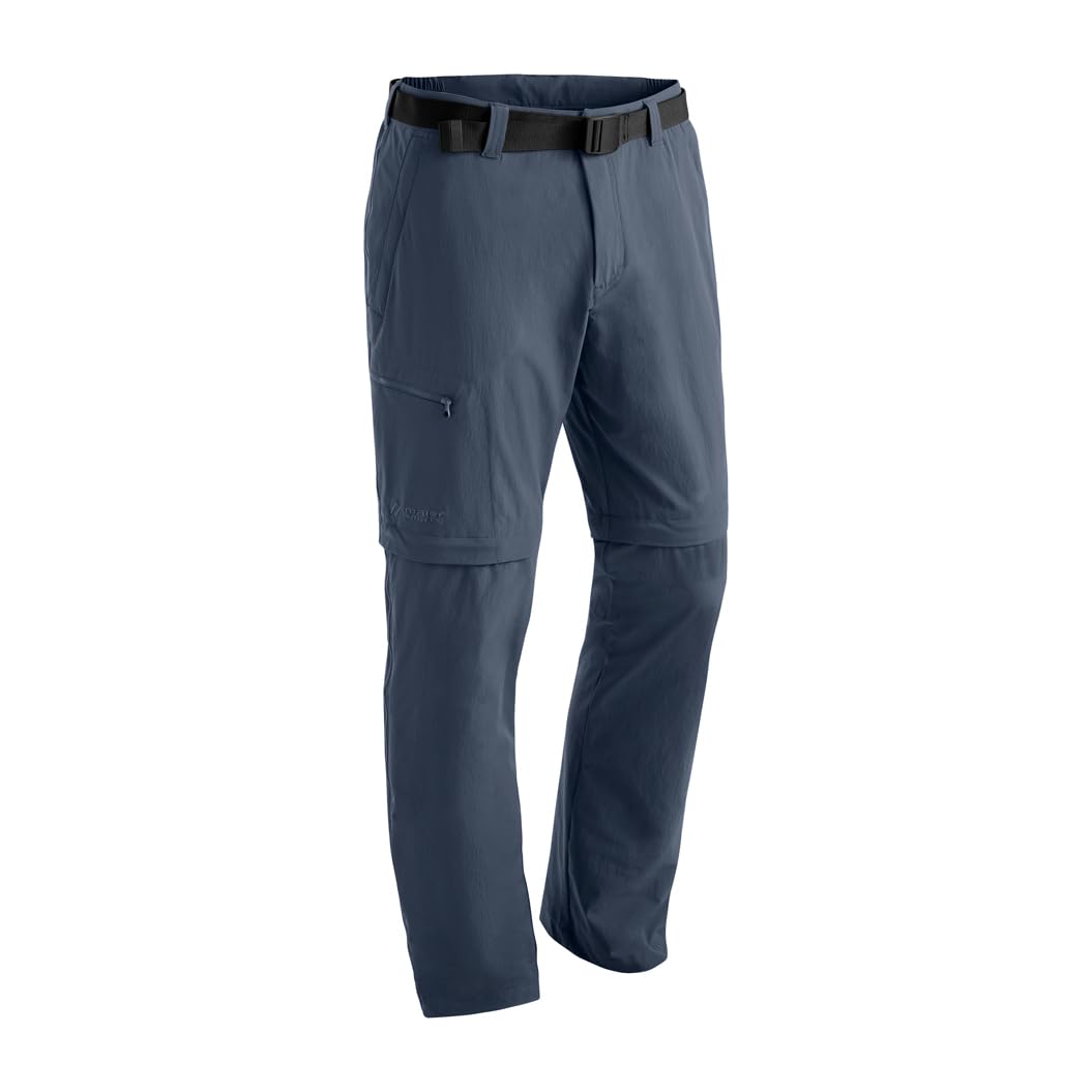 Maier Sports Tajo, Herren Wanderhose, Wasserabweisende Outdoorhose für Trekking und Hiking, Praktische T-Zipp-off-Funktion, PFC-frei, mSTRETCH pro 4 & Dryprotec, Braun, 46 (W30/L31)