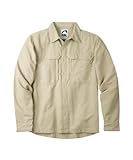 Mountain Khakis Men's Granite Creek Long Sleeve Shirt, Sand, X-Large