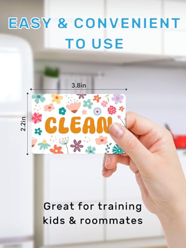 Imán decorativo rectangular para lavavajillas tamaño pequeño miniatura 3