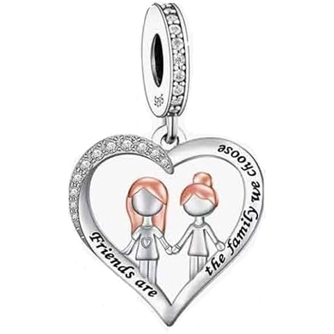 Friends Are The Family Charm Bead Pendant Cover