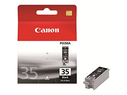 Canon PGI-35 Cartucho de tinta original Negro para Impresora de Inyeccion de tinta Pixma Portátil iP100- iP110-TR150