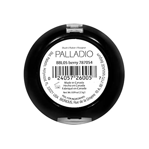 Palladio Baked Blush, Highly Pigmented Shimmery Formula, Easy to Blend and Highly Buildable - Image 3