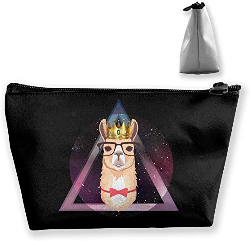 Preisvergleich Produktbild Hipster Kulturbeutel, Motiv: Llama Geek