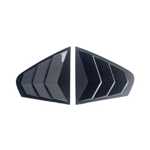 Garniture de persiennes de vitre latérale Jetta MK6 finition Gloss Black