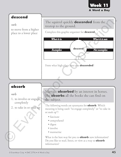 A Word a Day, Grade 6 - Image 7