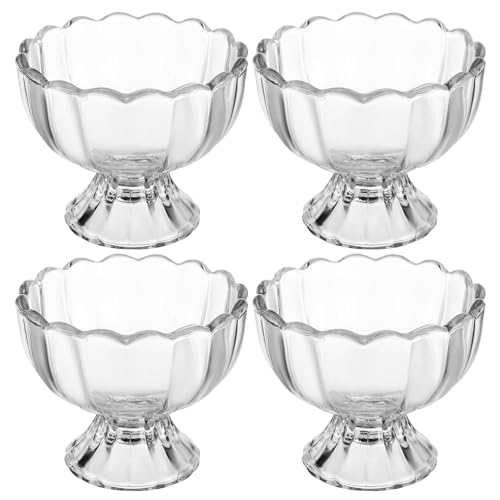 JECOMPRIS Tazones Para Helado Reutilizables Copas Tipo Cáliz Vasos Para Té Helado Vasos Para Agua