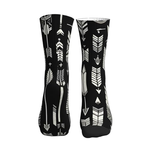Augenstern Unisex Crew Sport Socks Tribal-Arrows-Aztec Outdoor Recreation Socks2