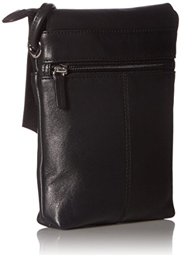 Image of ili New York Leather Mini Sac Crossbody - Genuine Leather Crossbody Bags for Women with RFID Blocking, Adjustable Strap